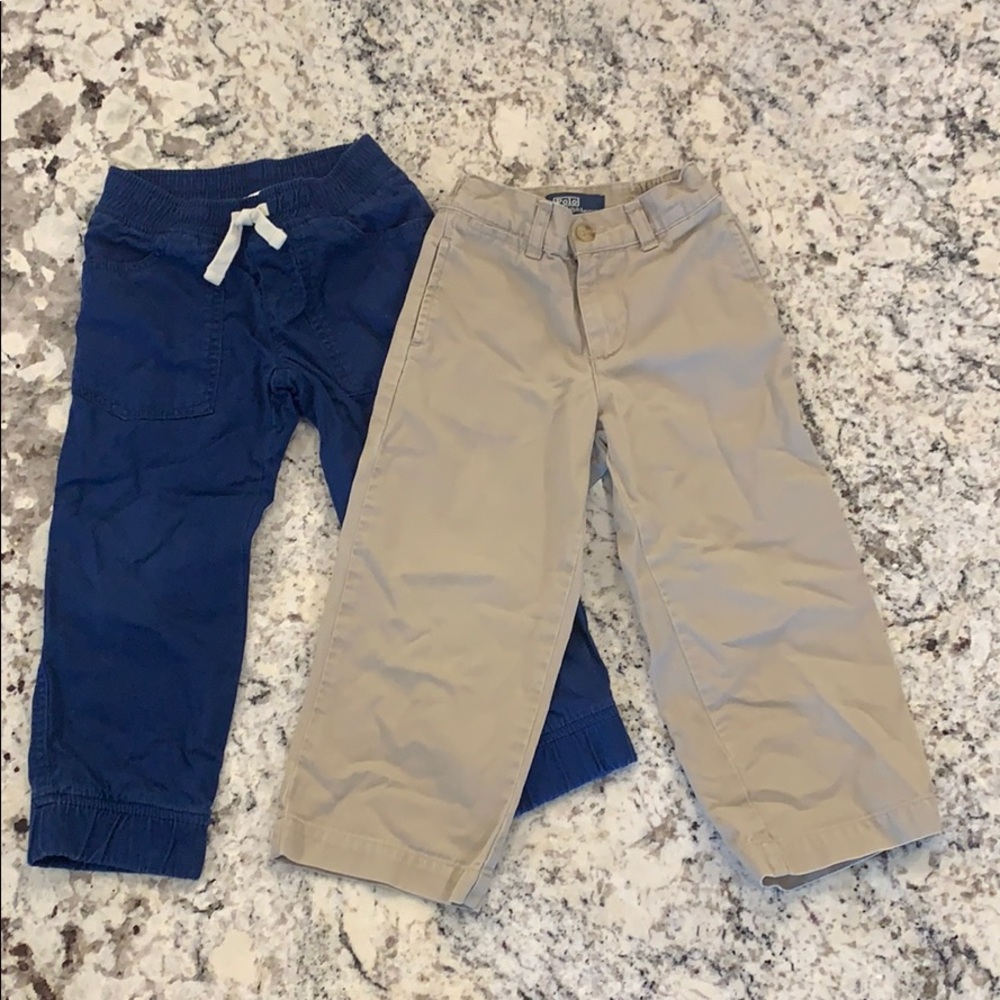 2 pair boys pants 3T